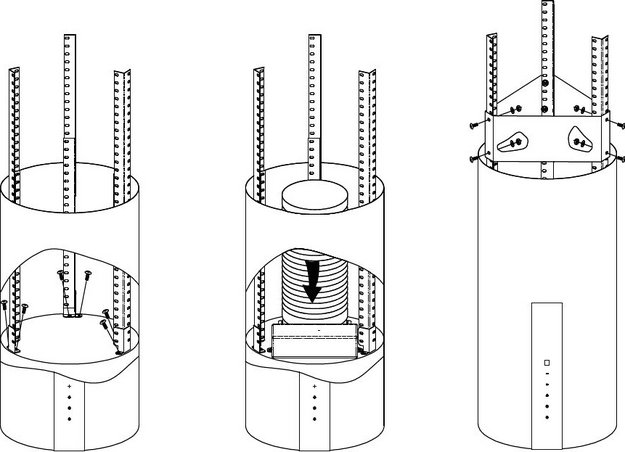Вытяжка Korting KHA 35808 DN Cylinder в Тюмени (preview 4)