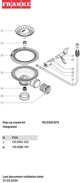 Клапан автоматический Franke Prem Inox 112.0301.673 в Тюмени (preview 6)