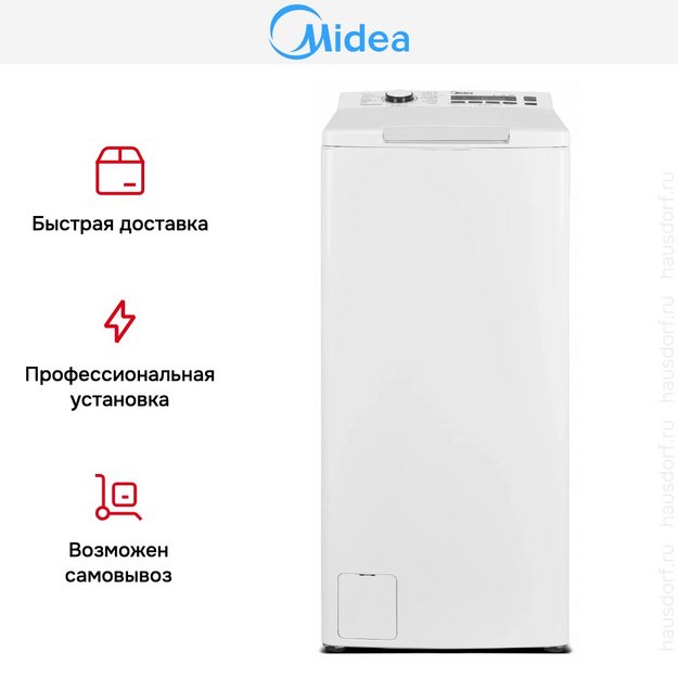 Стиральная машина Midea MFE12W75B/W-RU в Тюмени (preview 8)