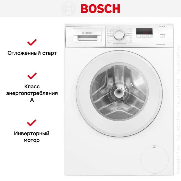 Стиральная машина Bosch WGE02400SN в Тюмени (preview 9)