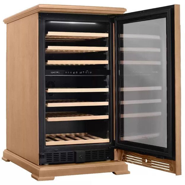 Винный шкаф Meyvel MV77PRO-KBT2 (Натуральный бук) в Тюмени (preview 5)