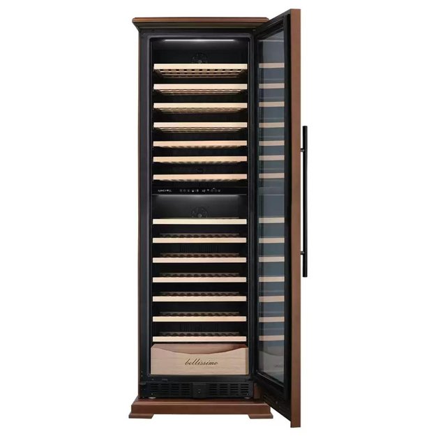 Винный шкаф Meyvel MV163PRO-KBT2 (Итальянский орех) в Тюмени (preview 6)