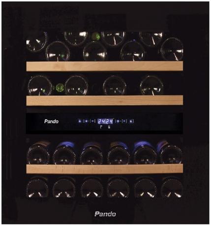 Встраиваемый винный шкаф Pando PVMAVP 60-23CRR W в Тюмени (preview 1)