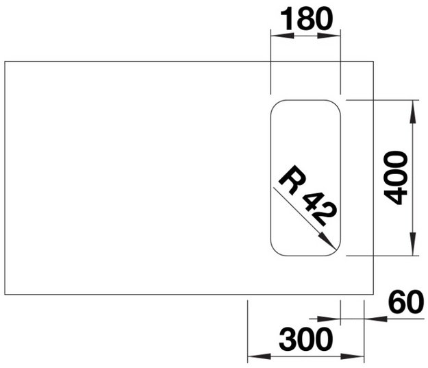 Мойка BLANCO SOLIS 180-U нержавеющая сталь в Тюмени (preview 3)