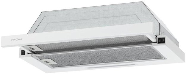 Встраиваемая вытяжка Krona KERRY E 600 WHITE PB в Тюмени (preview 1)