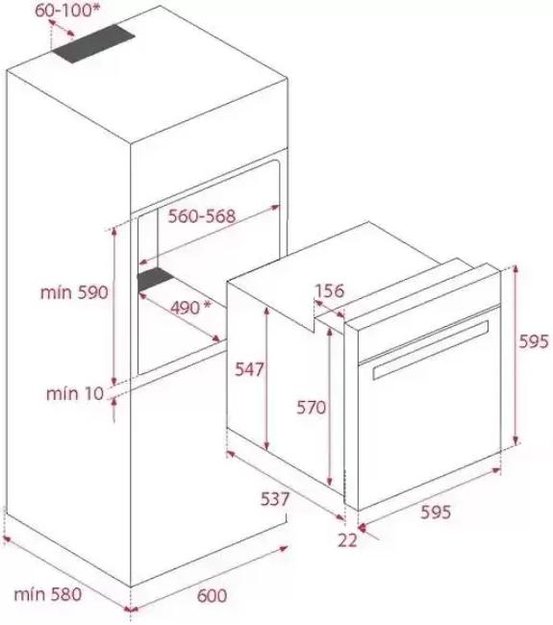 Духовой шкаф Kuppersberg FH 611 B в Тюмени (preview 7)