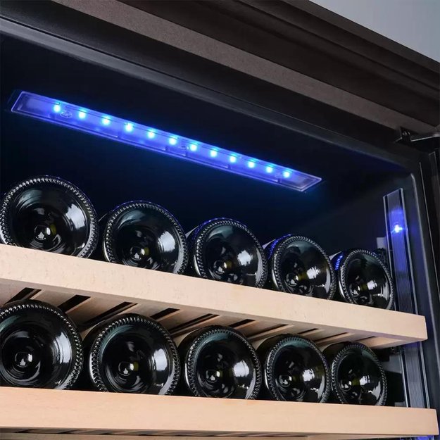 Винный шкаф Meyvel MV163PRO-KBT2 (Тёмный шоколад) в Тюмени (preview 12)