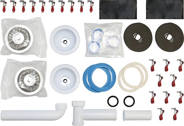 Набор стоп-вентиль 3.5" + комплект для монтажа Franke 112.0006.274 в Тюмени (preview 2)