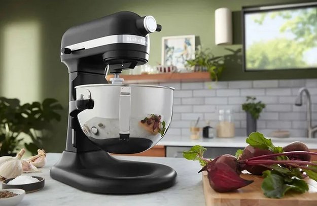 Миксер профессиональный KitchenAid Heavy Duty 5KSM55SXXEBM в Тюмени (фото 9) Миксер профессиональный KitchenAid Heavy Duty 5KSM55SXXEBM в Тюмени (preview 9)