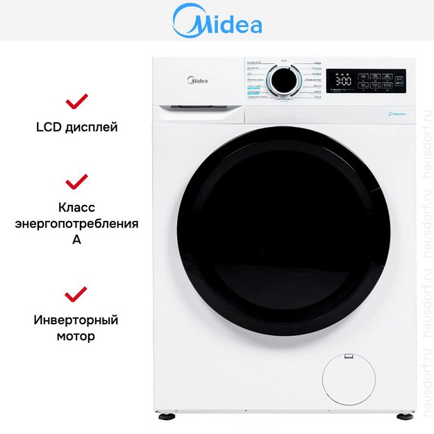 Стиральная машина Midea MF01712BS40/W в Тюмени (preview 8)