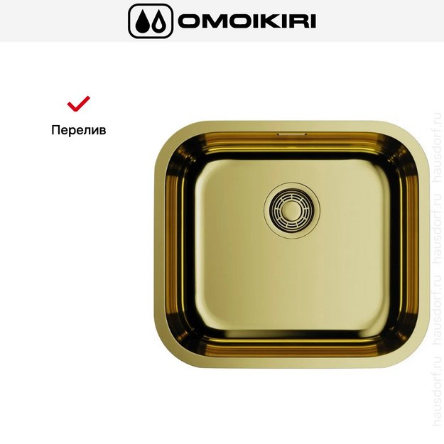 Мойка Omoikiri OMI 49-U/I AB в Тюмени (preview 7)