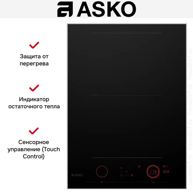 Индукционная варочная панель Asko HID352GC в Тюмени (preview 11)