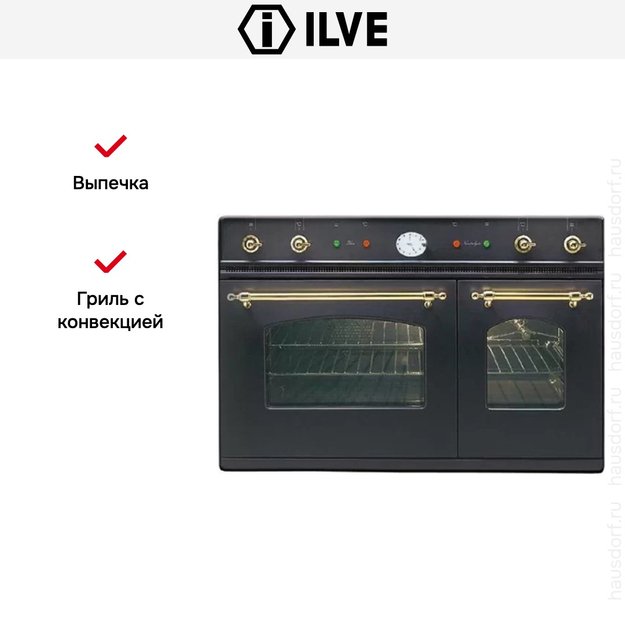 Духовой шкаф Ilve D 900-NVG-M в Тюмени (preview 3)