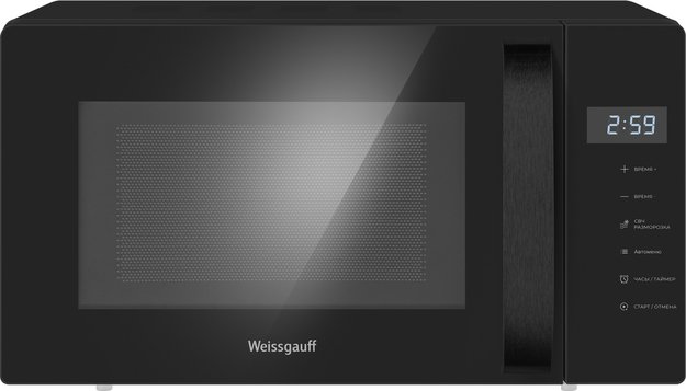Микроволновая печь Weissgauff MWO-330 Black Glass в Тюмени (preview 1)