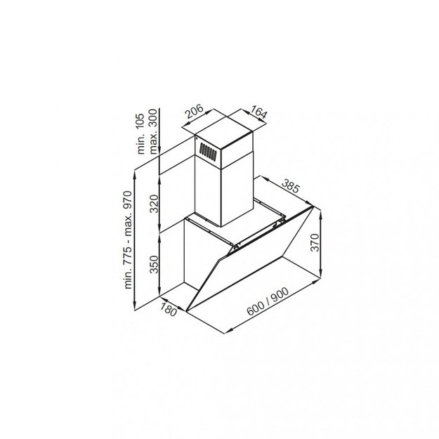 Кухонная вытяжка MAUNFELD Aurora 60 черный матовый в Тюмени (preview 17)
