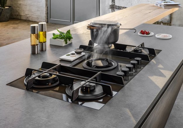 Варочная панель с вытяжкой Elica NIKOLATESLA FLAME EVO GR/A/88 в Тюмени (preview 14)