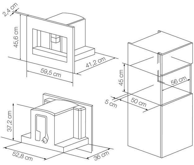 Встраиваемая кофемашина Lofra DolceVita 60 YBRNM66T BRONZE в Тюмени (preview 4)