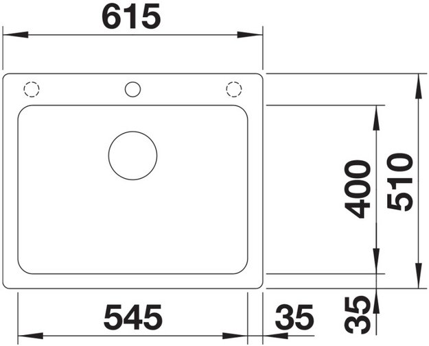 Мойка BLANCO NAYA 6 Silgranit серый беж в Тюмени (preview 5)