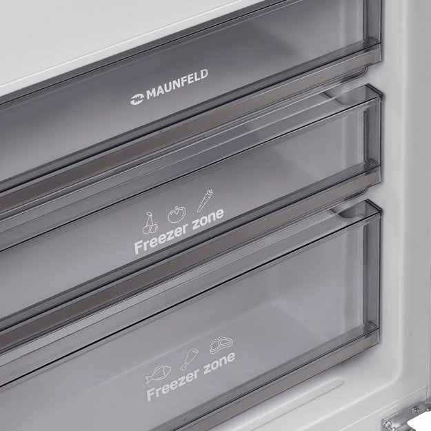 Встраиваемый холодильник Maunfeld MBF19369NFWGR Lux Inverter в Тюмени (preview 13)