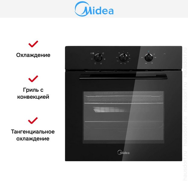 Духовой шкаф Midea MO37007GB в Тюмени (фото 9) Духовой шкаф Midea MO37007GB в Тюмени (preview 9)
