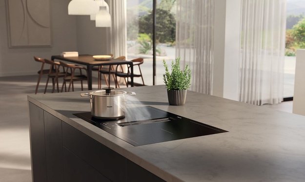 Варочная панель с вытяжкой Miele KMDA 7876 FL-A 125 Gala Ed в Тюмени (preview 8)