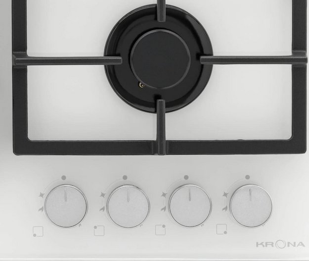 Газовая варочная панель KRONA NEBEL 60 WH W в Тюмени (preview 3)