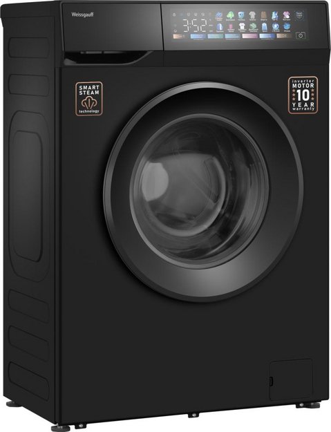 Стиральная машина Weissgauff WM 39107 Full Touch Inverter Steam Black в Тюмени (preview 3)