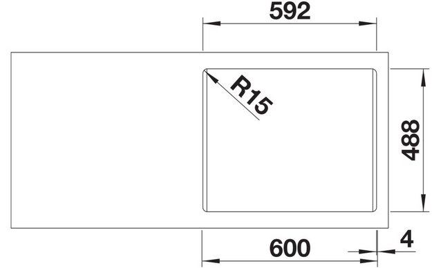 Мойка BLANCO PALONA 6 глянцевая магнолия, клапан-автомат в Тюмени (preview 5)