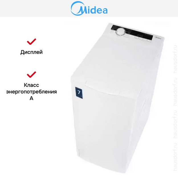 Стиральная машина Midea MFE05W70/W-RU в Тюмени (preview 7)