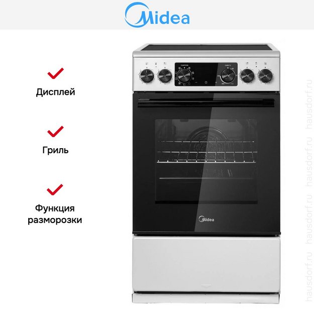 Электрическая плита Midea MFO-D4E20T9E(SL) в Тюмени (preview 2)