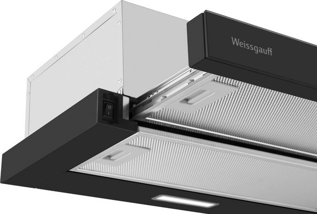 Встраиваемая вытяжка Weissgauff TEL 600 2M Black Glass в Тюмени (preview 6)