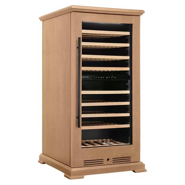 Винный шкаф Meyvel MV99PRO-KBT2 (Натуральный бук) в Тюмени (preview 3)