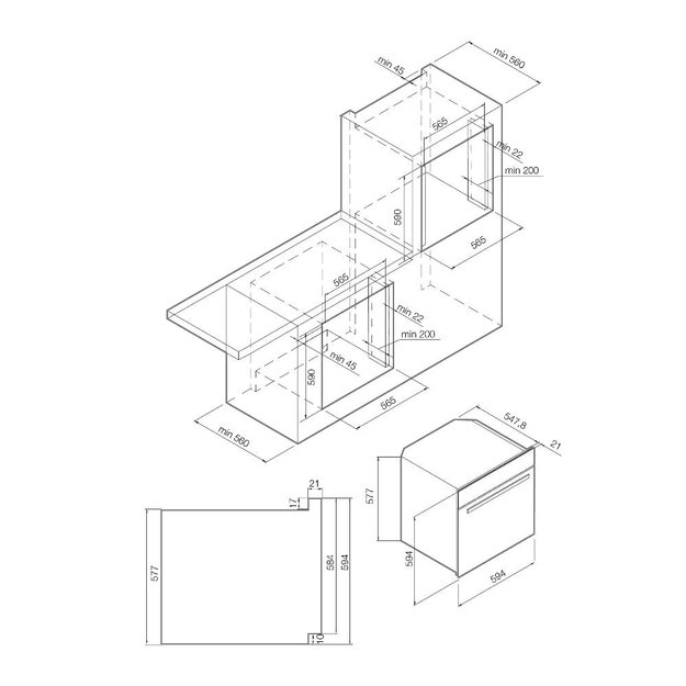 Духовой шкаф Graude PREMIUM BMP 60.3 SE в Тюмени (preview 2)