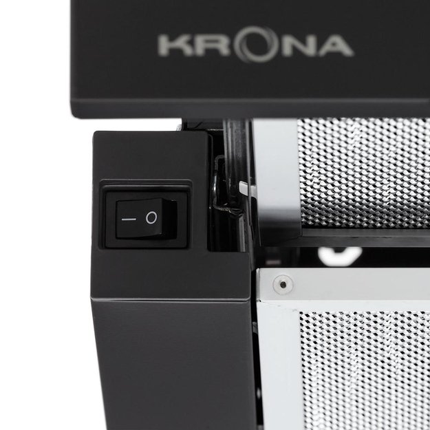 Встраиваемая вытяжка Krona KAMILLA T 600 BLACK (1 мотор) в Тюмени (preview 9)