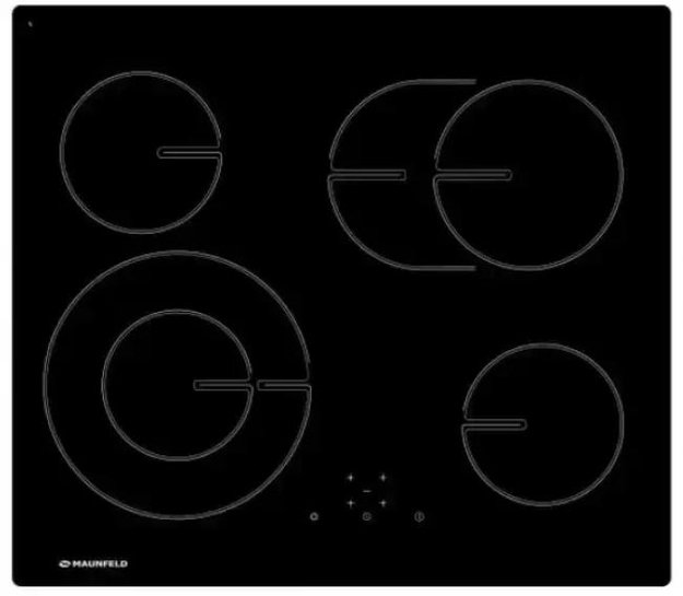Варочная панель Maunfeld MVCE59.4HL.1SM1DZT-BK в Тюмени (preview 1)