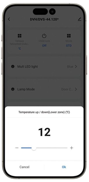 Встраиваемый винный шкаф Dunavox DVN-19.50B.TO в Тюмени (preview 3)