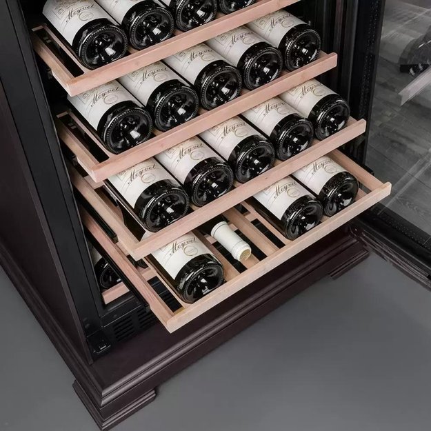 Винный шкаф Meyvel MV163PRO-KBT2 (Тёмный шоколад) в Тюмени (preview 13)