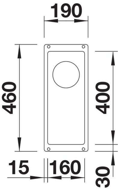 Мойка BLANCO SUBLINE 160-U Silgranit черный в Тюмени (preview 2)