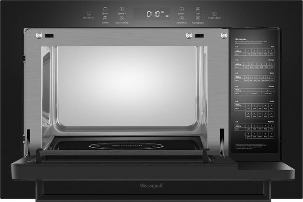 Встраиваемая микроволновая печь Weissgauff HMT-256 TSB Matt Edition в Тюмени (preview 3)