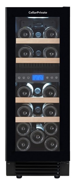 Встраиваемый под столешницу винный шкаф CellarPrivate CP017-2TBH в Тюмени (preview 1)