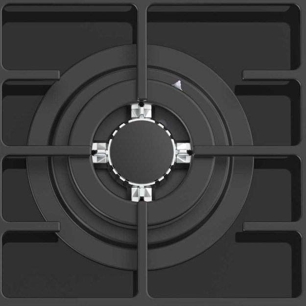 Газовая стеклянная варочная панель Korting HGG 4825 CTN в Тюмени (preview 2)