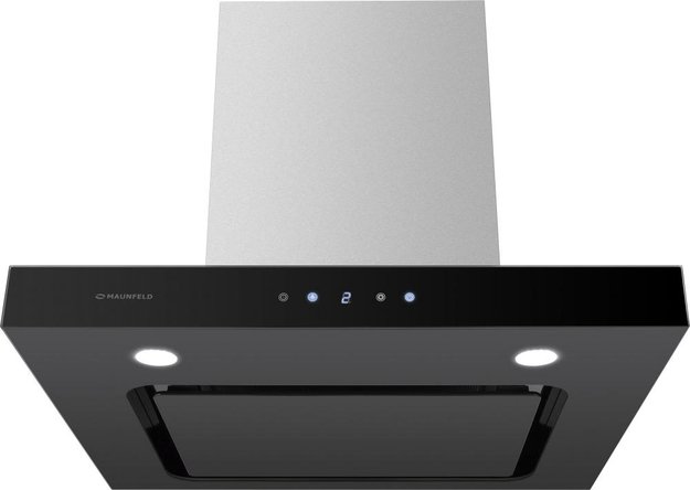 Встраиваемая кухонная вытяжка MAUNFELD Norfolk 60 нержавеющая сталь\черное стекло в Тюмени (preview 7)
