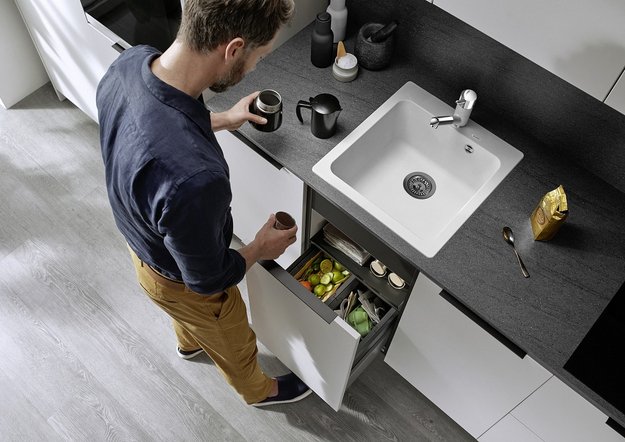 Мойка BLANCO NAYA 45 Silgranit белый в Тюмени (preview 2)