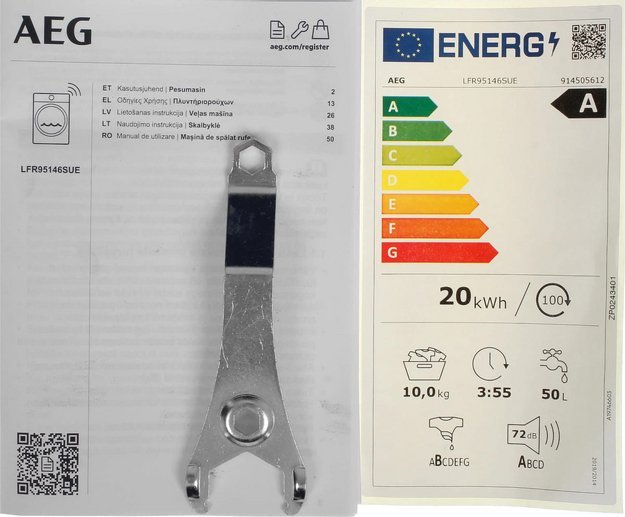 Стиральная машина AEG LFR95146SUE в Тюмени (preview 12)