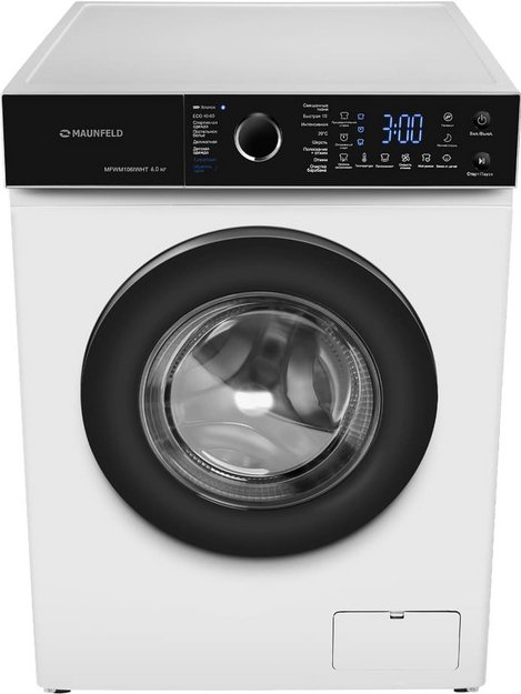 Стиральная машина Maunfeld MFWM106IWHT в Тюмени (фото 2) Стиральная машина Maunfeld MFWM106IWHT в Тюмени (preview 2)