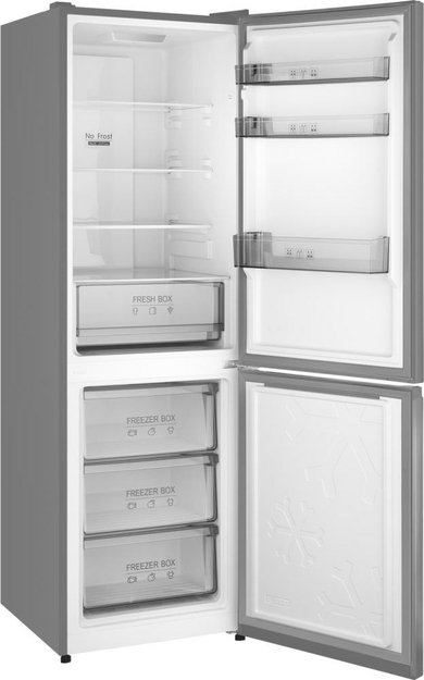 Отдельностоящий холодильник с инвертором Weissgauff WRK 185 Total NoFrost Inverter Inox в Тюмени (preview 5)