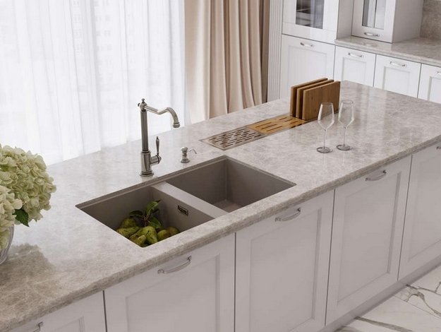 Мойка Omoikiri Kitagawa 83-2-U GB в Тюмени (preview 2)