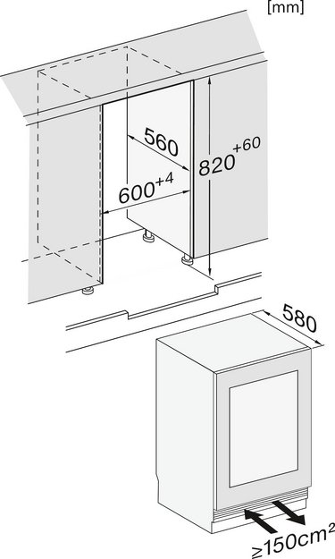 Встраиваемый винный шкаф Miele KWTUS 7074 F в Тюмени (preview 5)