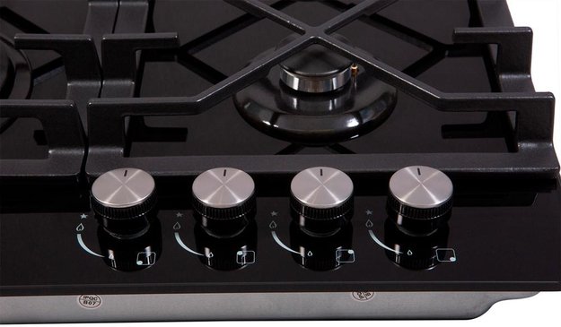 Газовая варочная панель из закаленного стекла Zigmund Shtain M 23.6 B в Тюмени (preview 4)