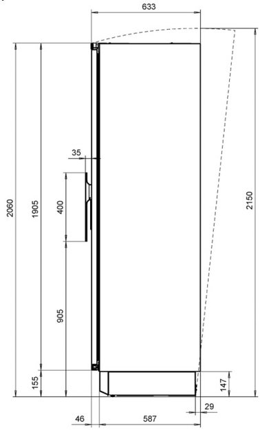 Винный шкаф Festivo 45 VLM 45VLM0571 (черный/нержавеющая сталь) в Тюмени (preview 4)